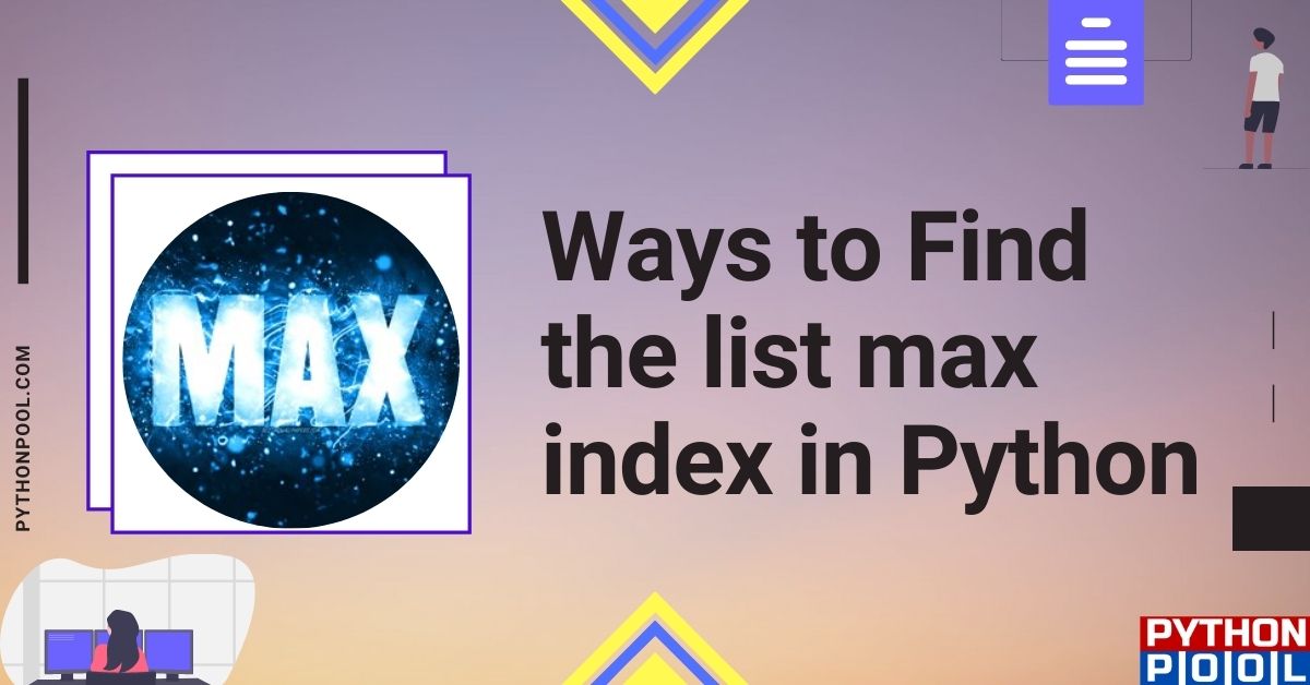 Как найти индекс максимального элемента массива python