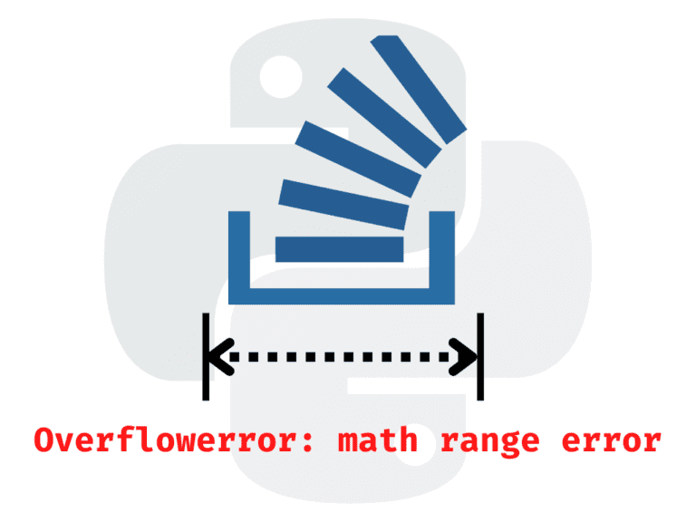 overflowerror math range error